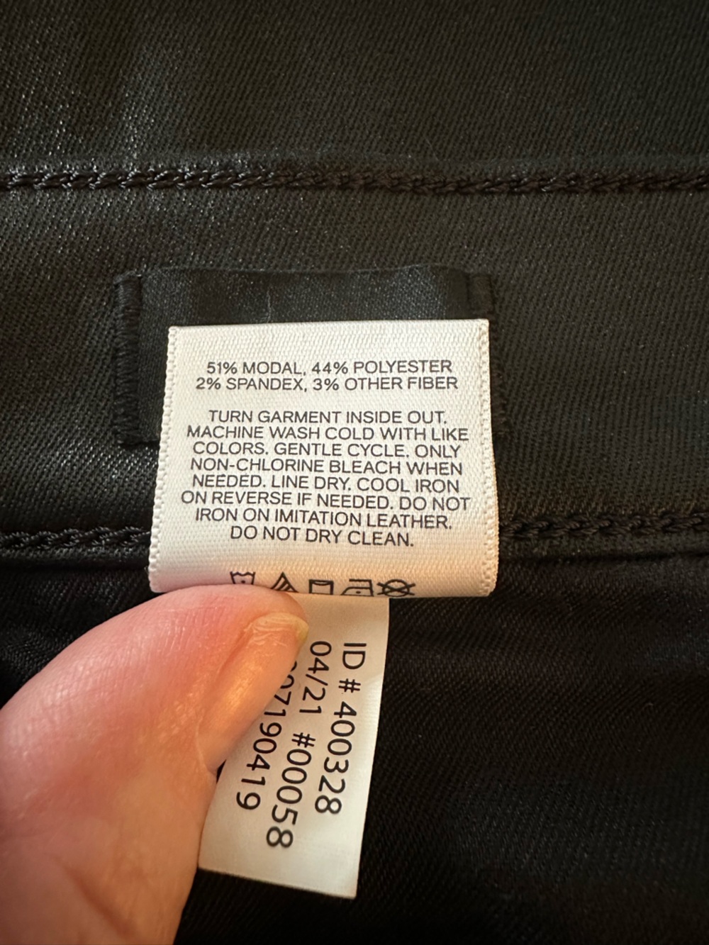 Express High Rise Skinny Pant - Picture 6 of 8